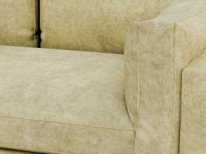 Modern Arm Sofa 3D Model