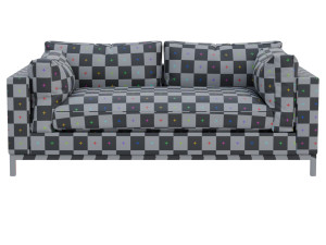 Modern Arm Sofa 3D Model