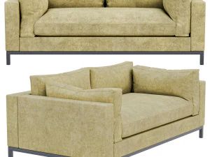 Modern Arm Sofa 3D Model