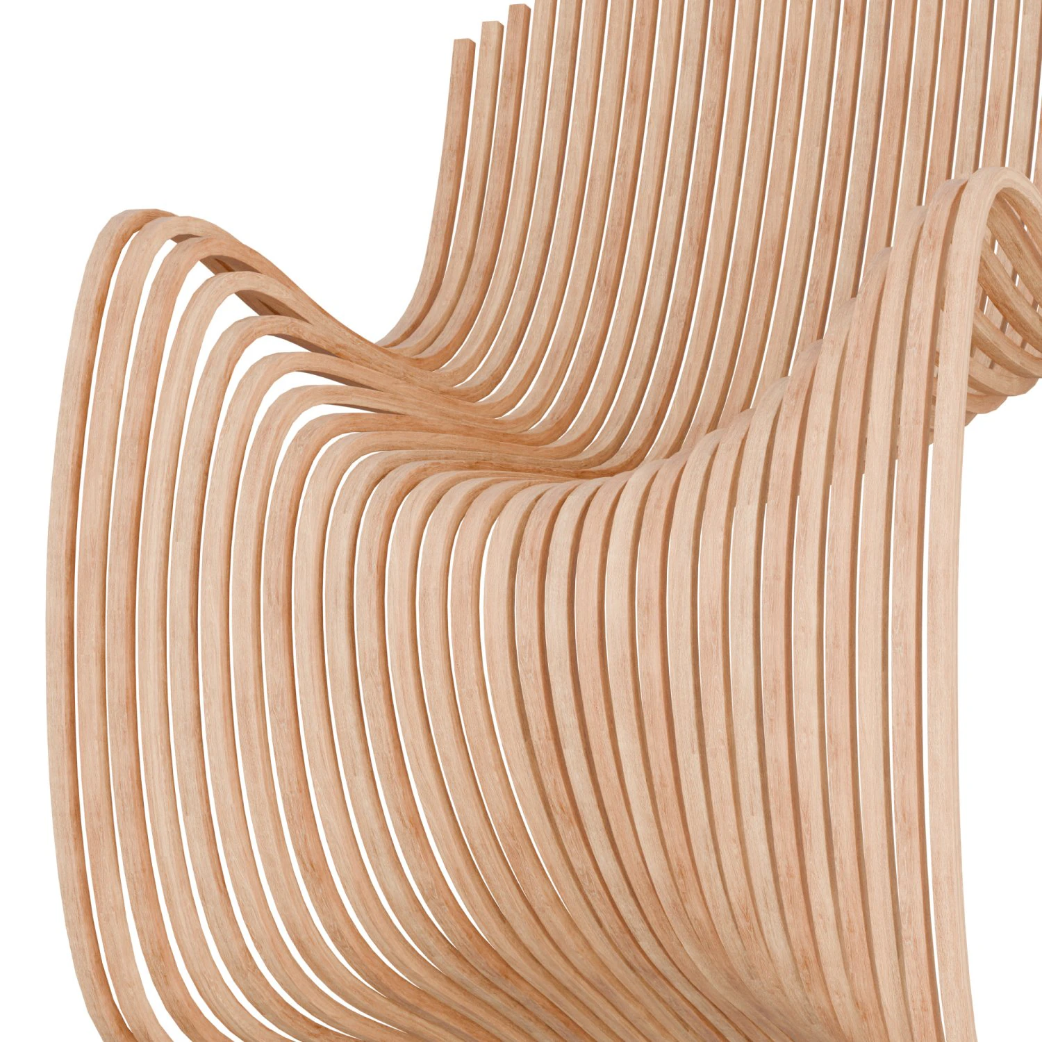 Parametric chair 3D Model .c4d .max .obj .3ds .fbx .stl .blend 