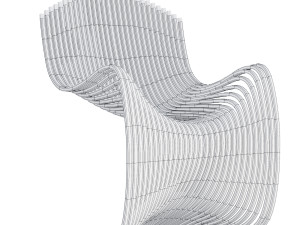 Parametric chair 3D Модель