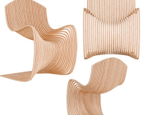Parametric chair 3D Модель