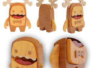 Wood Candy 3D Model