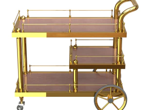 Bar Trolley S-23 3D Model