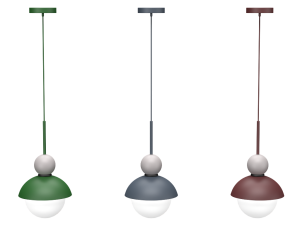 Savie wood pendant Modelo 3D