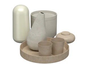 Conjunto decorativo Modelo 3D