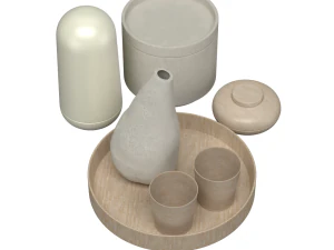 Decorative set 3D Model