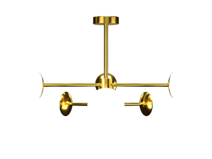 Gold Lamp 3D Modell