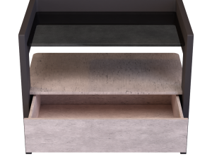 Bedroom nightstands 3D Model