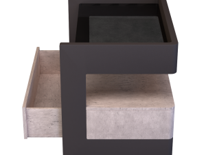 Bedroom nightstands 3D Model