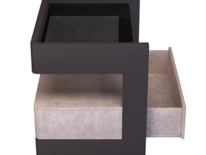 Bedroom nightstands 3D Model
