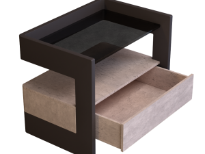 Bedroom nightstands 3D Model
