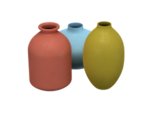 Vases 3D 모델