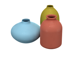 Vases 3D 모델
