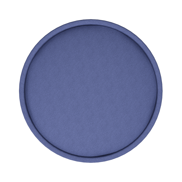 YOBBY Round Fabric Ottoman 3D 模型 .c4d .max .obj .3ds .fbx .stl .blend