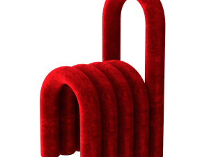 Shaped Pipe Chair 3D Model