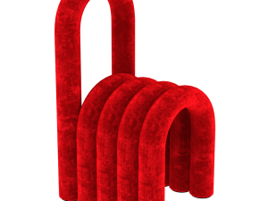 Shaped Pipe Chair 3D Model
