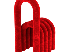 Shaped Pipe Chair 3D Model