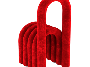 Shaped Pipe Chair 3D Model