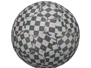 Football ball Modelo 3D