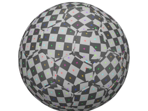 Football ball 3D Model