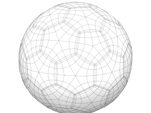 Football ball Modelo 3D