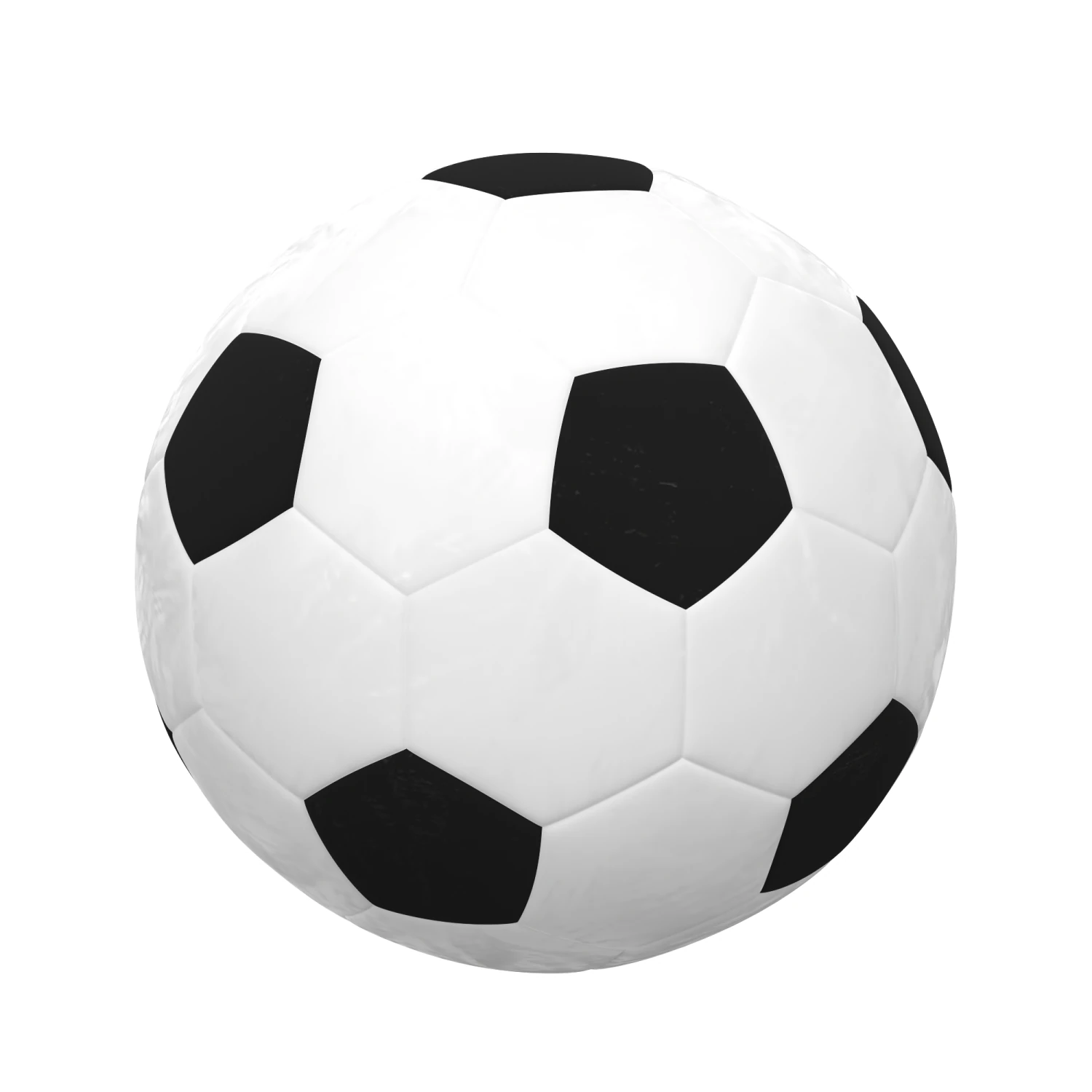 Football ball 3D Model .c4d .max .obj .3ds .fbx .stl .blend 