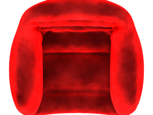 Velvet Sofa chair Modèle 3D
