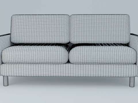 Soft sofa 3D Model