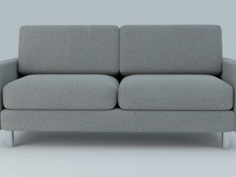 Soft sofa 3D Model