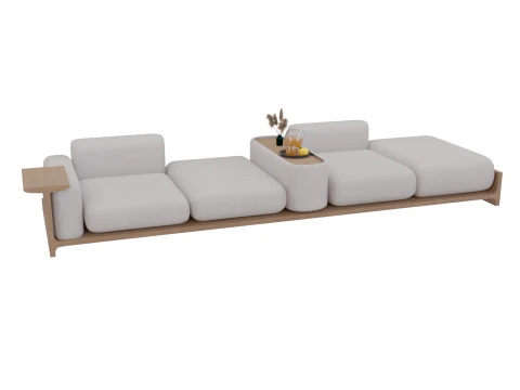 A new sofa 3D Model