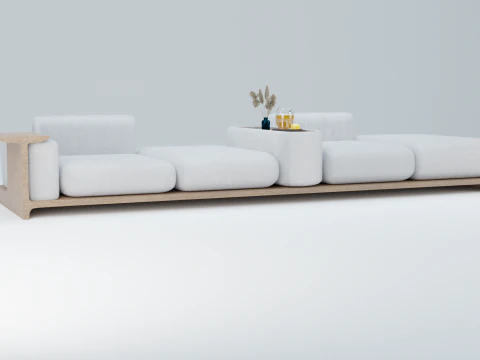 A new sofa 3D Model