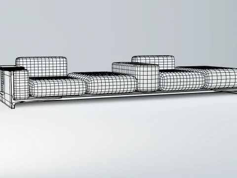 A new sofa 3D Model