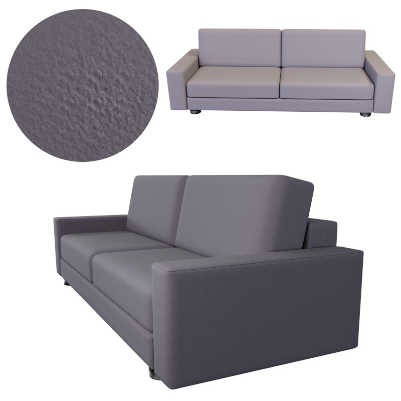 Sofa 3D Модель .c4d .max .obj .3ds .fbx .stl .blend 