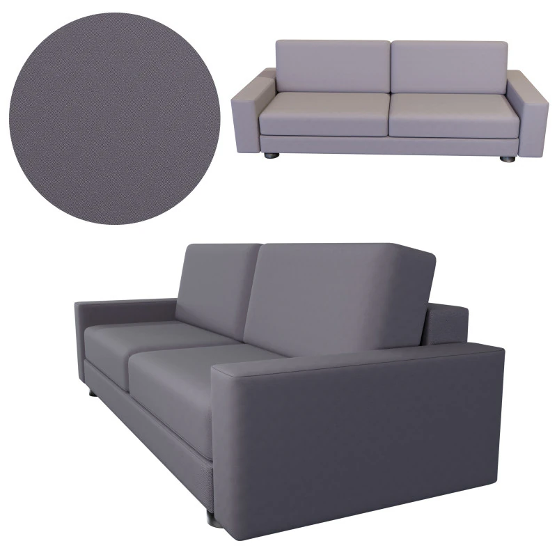 Sofa 3D Model .c4d .max .obj .3ds .fbx .stl .blend 