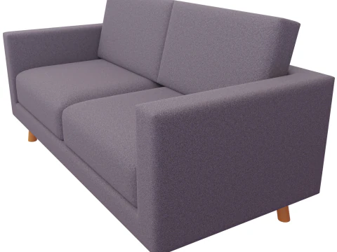 Soft sofa 3D Model