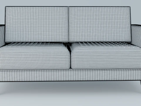 Soft sofa 3D Model