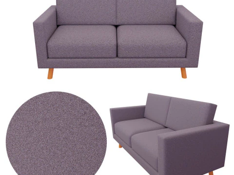 Soft sofa 3D Model