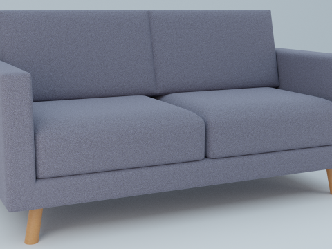 Soft sofa Modelo 3D