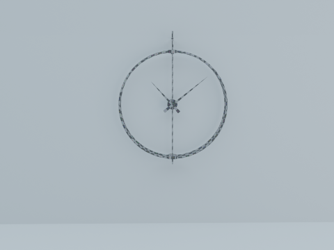 Wall clock 3D Model