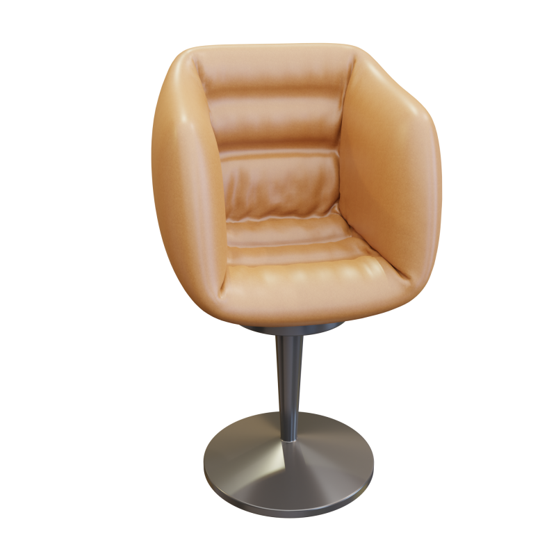 Rotary chair 3D 모델 .c4d .max .obj .3ds .fbx .stl .blend 
