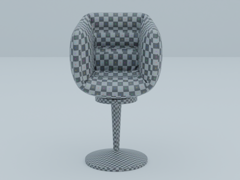 Rotary chair 3D 모델