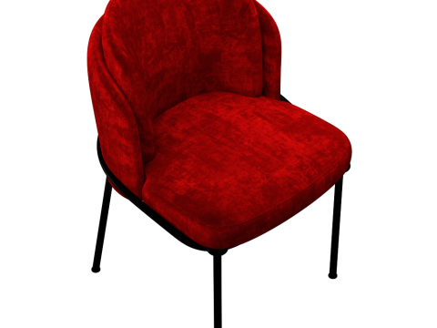 Angelo Dining Chair Modèle 3D