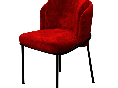 Angelo Dining Chair Modèle 3D