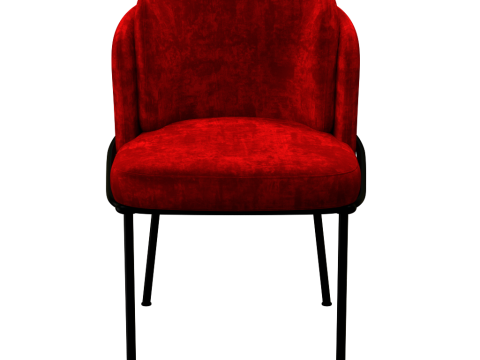 Angelo Dining Chair Modèle 3D
