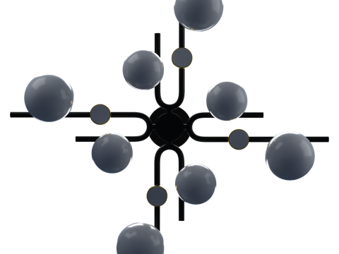 Celling lamp 3D Модель