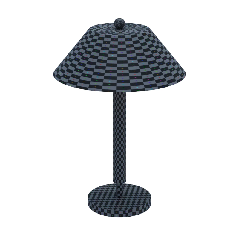 Table lamp 3D Model .c4d .max .obj .3ds .fbx .stl .blend