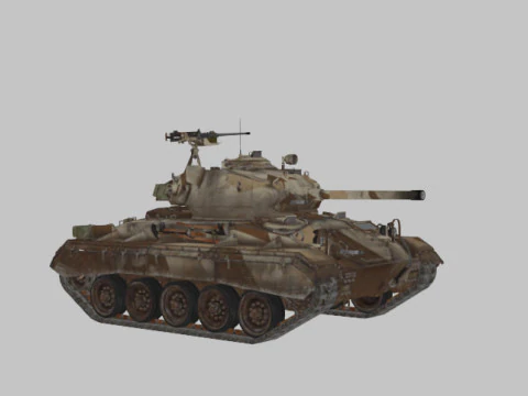 WW2 TANKS PACK 3D Model
