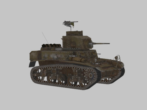 WW2 TANKS PACK Modelo 3D