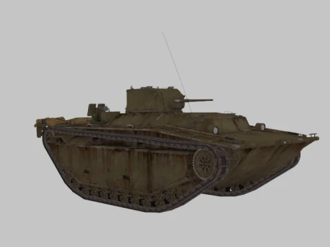 WW2 TANKS PACK 3D Model